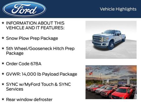 Used 2014 Ford F450 Platinum AWD/4WD image 4