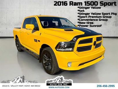 Used 2016 RAM 1500 Sport w/ Stinger Yellow Sport Package