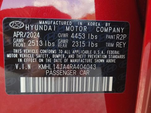 Used 2024 Hyundai Sonata SEL w/ Convenience Package FWD image 24