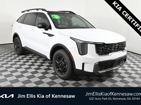 Certified 2024 Kia Sorento SX Prestige w/ Olive Brown Leather Package image 1