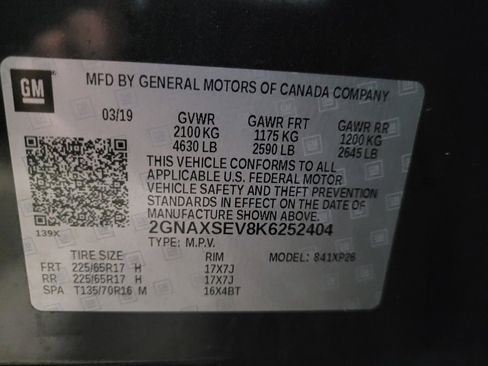 Used 2019 Chevrolet Equinox LS w/ LS Convenience Package AWD/4WD image 33