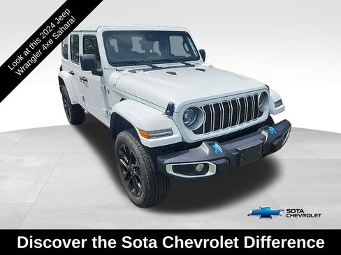 Used 2024 Jeep Wrangler Unlimited Sahara AWD/4WD image 1
