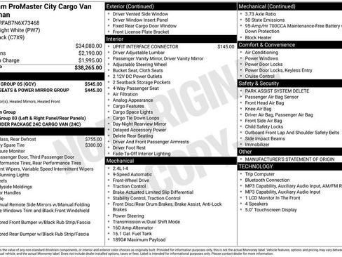 Used 2022 RAM ProMaster City Tradesman w/ Window Group 05 FWD image 13