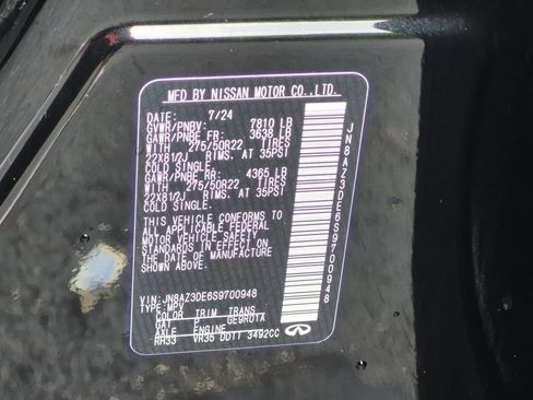 Used 2025 INFINITI QX80 Sensory AWD/4WD image 31