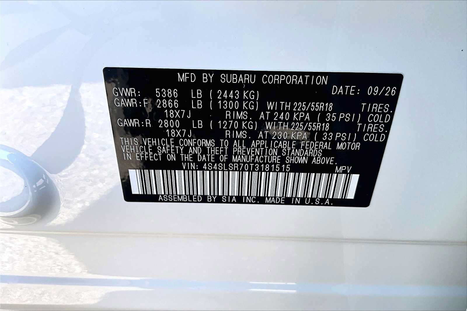 New 2026 Subaru Forester Touring AWD/4WD image 19