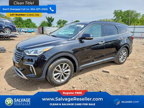 Used 2017 Hyundai Santa Fe SE w/ SE Premium Package 02 FWD image 1