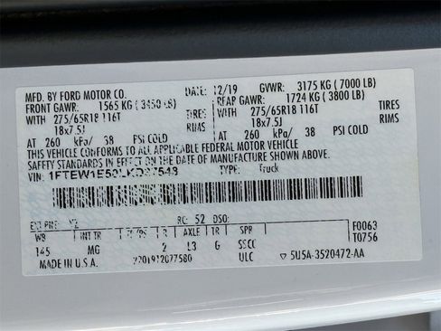 Used 2020 Ford F150 XLT w/ Equipment Group 301A Mid image 28