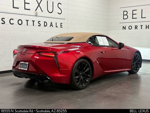 Used 2022 Lexus LC 500 Convertible w/ Touring Package RWD image 3