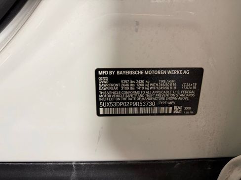 Used 2023 BMW X3 xDrive30i w/ Premium Package image 26