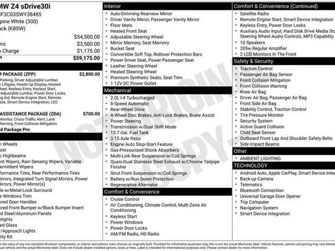 Used 2025 BMW Z4 sDrive30i image 7