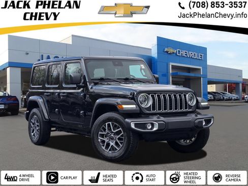 Used 2025 Jeep Wrangler Unlimited Sahara AWD/4WD image 1