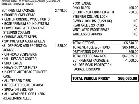 Used 2023 GMC Sierra 1500 SLT w/ SLT Premium Package image 2