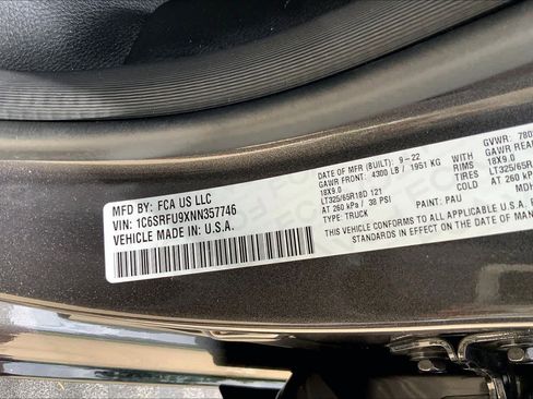 Used 2022 RAM 1500 TRX w/ TRX Level 2 Equipment Group image 34