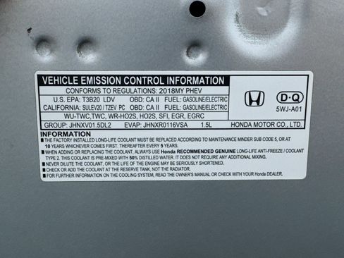 Used 2018 Honda Clarity Plug-In Hybrid image 18