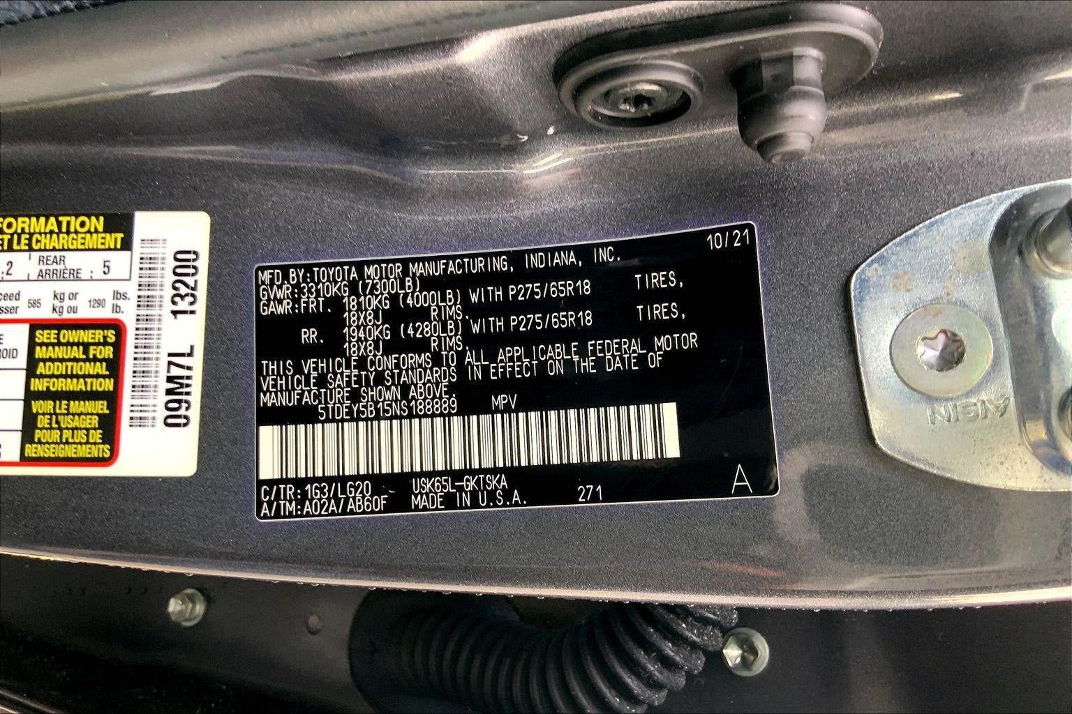 Used 2022 Toyota Sequoia TRD Pro AWD/4WD image 32