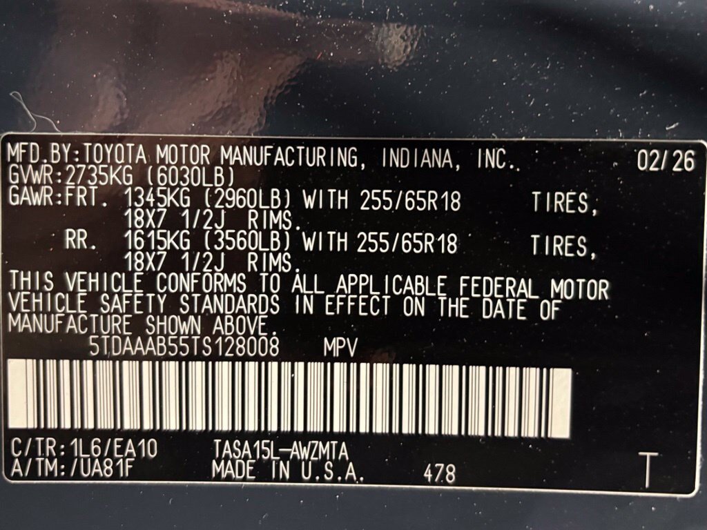 Used 2026 Toyota Grand Highlander AWD image 11