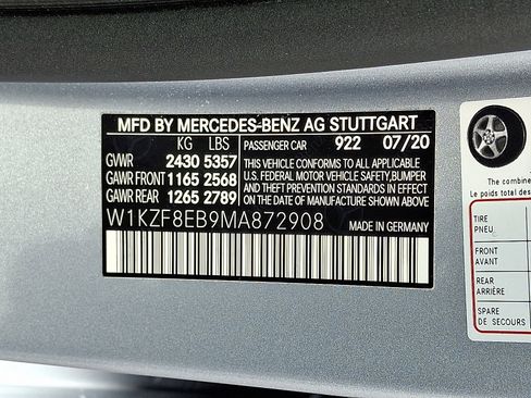 Certified 2021 Mercedes-Benz E 350 E 350 image 28