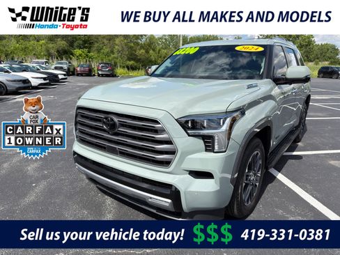 Used 2024 Toyota Sequoia Limited w/ Tow Technology Package AWD/4WD image 1