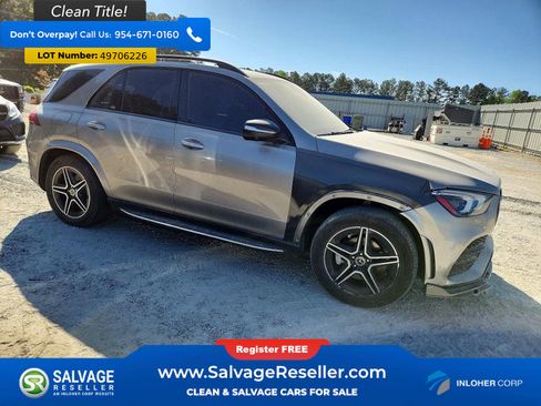 Used 2021 Mercedes-Benz GLE 350 w/ AMG Line Exterior image 5