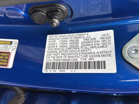 Used 2021 Honda CR-V Touring image 40