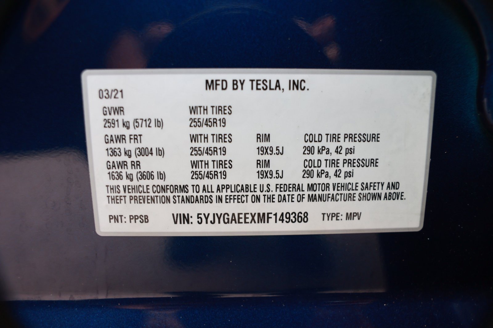 Used 2021 Tesla Model Y Long Range AWD/4WD image 40