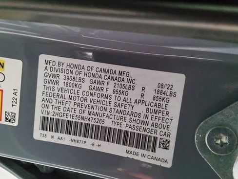 Used 2022 Honda Civic Si image 49