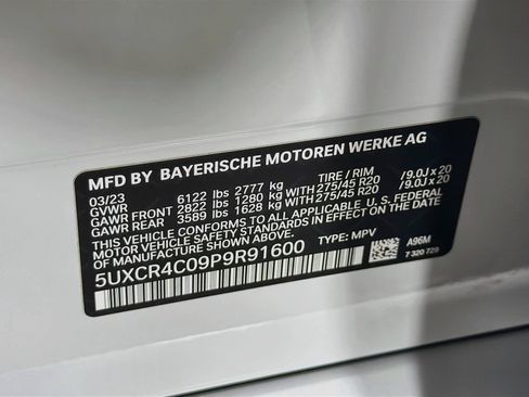 Used 2023 BMW X5 sDrive40i w/ M Sport Package RWD image 33