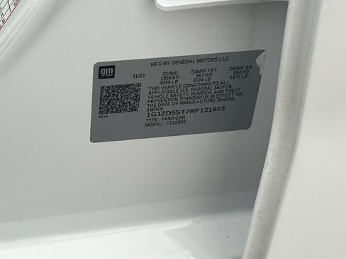 Certified 2024 Chevrolet Malibu LT FWD image 34