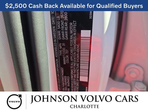 New 2026 Volvo XC60 B5 Ultra w/ Protection Package Premier image 38