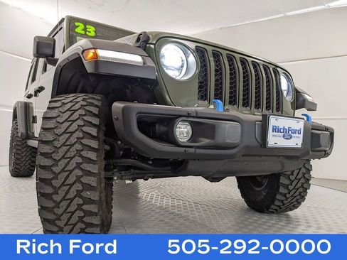 Used 2023 Jeep Wrangler Unlimited Rubicon 4xe w/ Steel Bumper Group AWD/4WD image 26