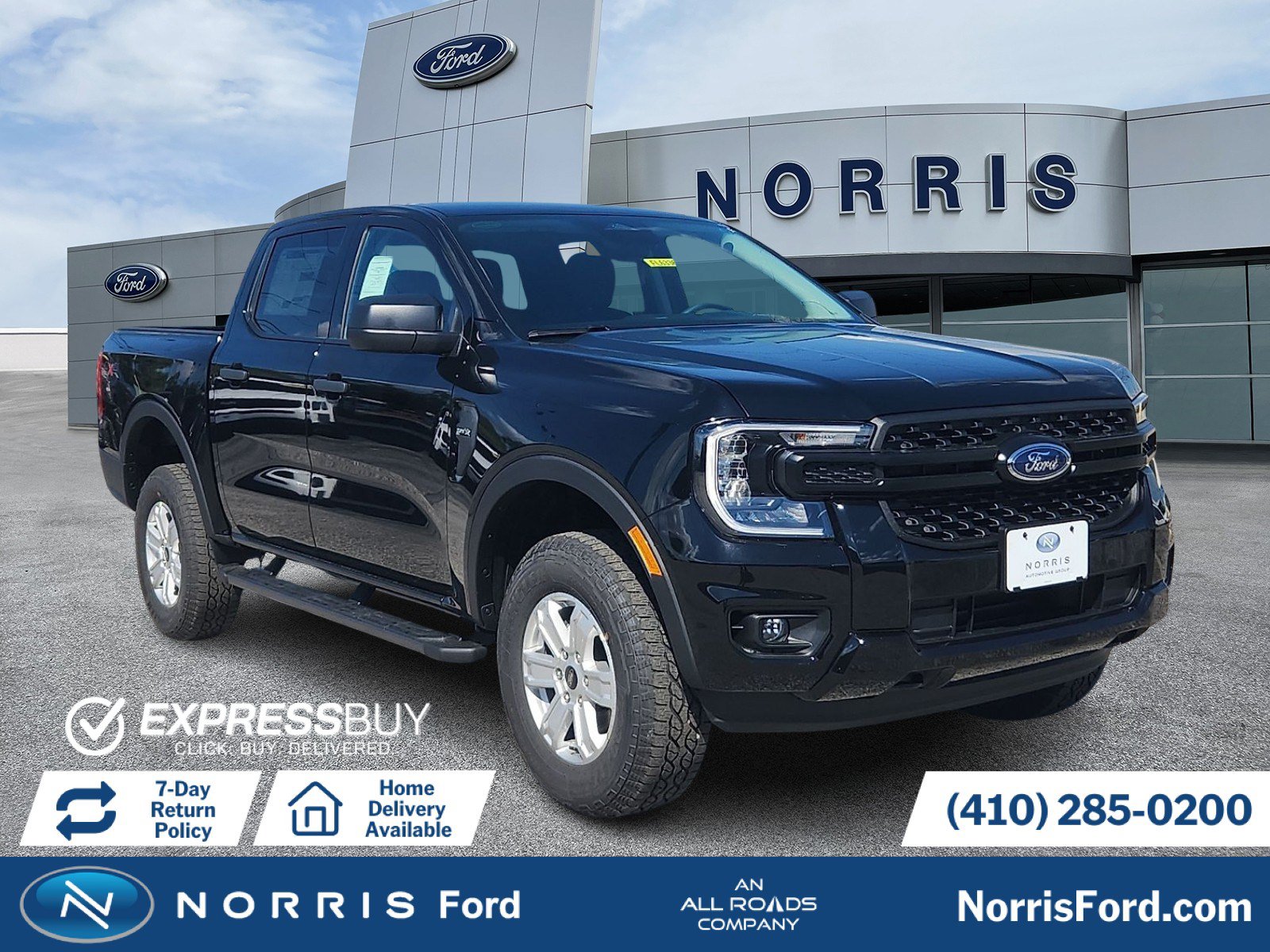 New 2026 Ford Ranger XL w/ Trailer Tow Package AWD/4WD image 1