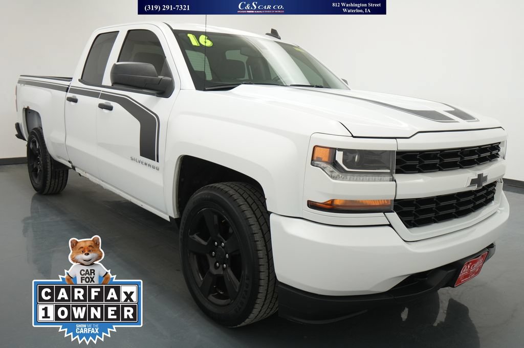 Used 2016 Chevrolet Silverado 1500 Custom w/ Rally 1 Edition AWD/4WD image 1