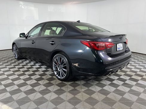 Used 2024 INFINITI Q50 Red Sport 400 w/ Black Opal Edition image 11