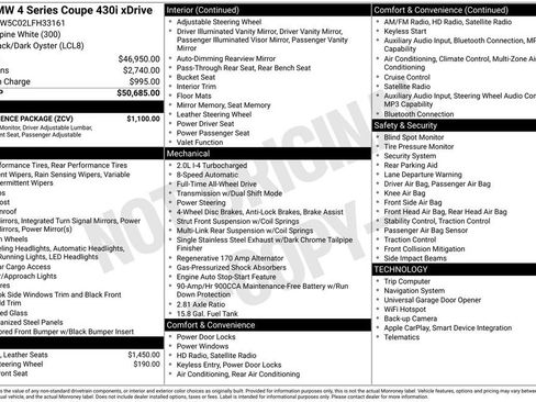 Used 2020 BMW 430i xDrive Coupe w/ Convenience Package image 24