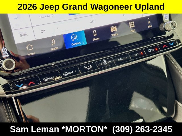 New 2026 Jeep Grand Wagoneer 4WD w/ Quick Order Packge 29V Upland image 16