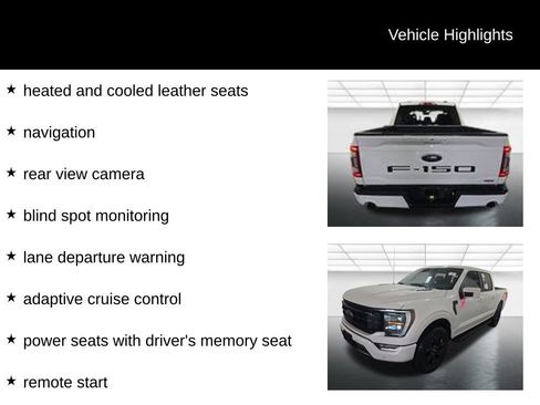 Used 2023 Ford F150 Lariat w/ Equipment Group 502A High AWD/4WD image 10
