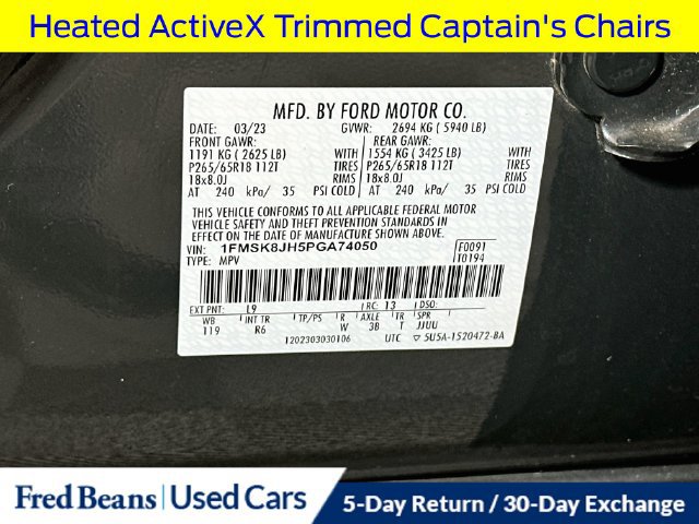 Used 2023 Ford Explorer Timberline AWD/4WD image 41