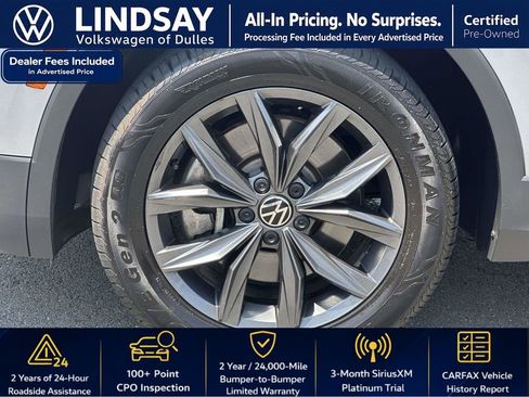 Used 2022 Volkswagen Tiguan SE AWD/4WD image 9
