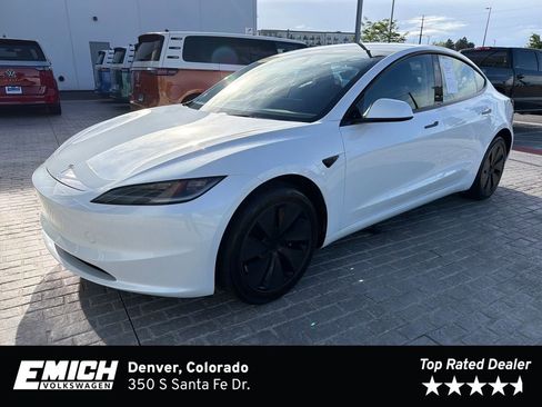 Used 2025 Tesla Model 3 Long Range AWD/4WD image 1