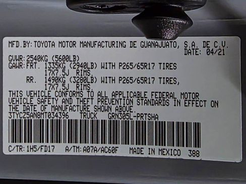 Used 2021 Toyota Tacoma TRD Sport w/ Technology Package AWD/4WD image 41