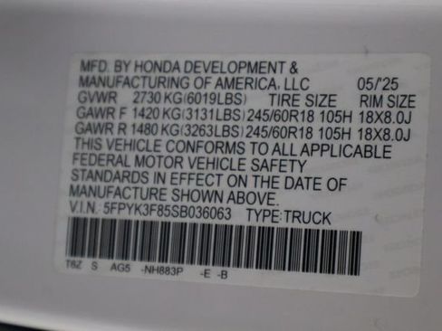 Used 2025 Honda Ridgeline Black Edition image 19