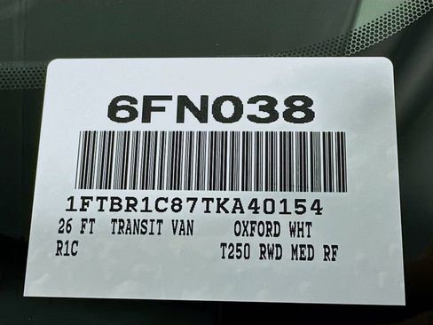 New 2026 Ford Transit 250 148 Medium Roof w/ Exterior Upgrade Package image 17