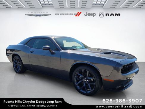 Used 2023 Dodge Challenger SXT w/ Blacktop Package RWD image 1