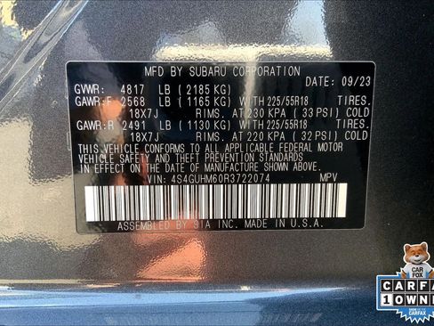 Certified 2024 Subaru Crosstrek 2.5i Limited w/ Crosstrek Mirror Package AWD/4WD image 33