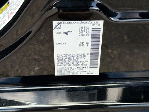 Used 2020 Nissan Altima 2.5 SR w/ Premium Package FWD image 42