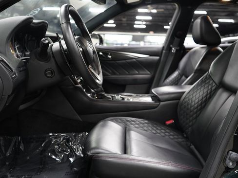 Used 2023 INFINITI Q50 Red Sport 400 w/ Black Opal Edition RWD image 12