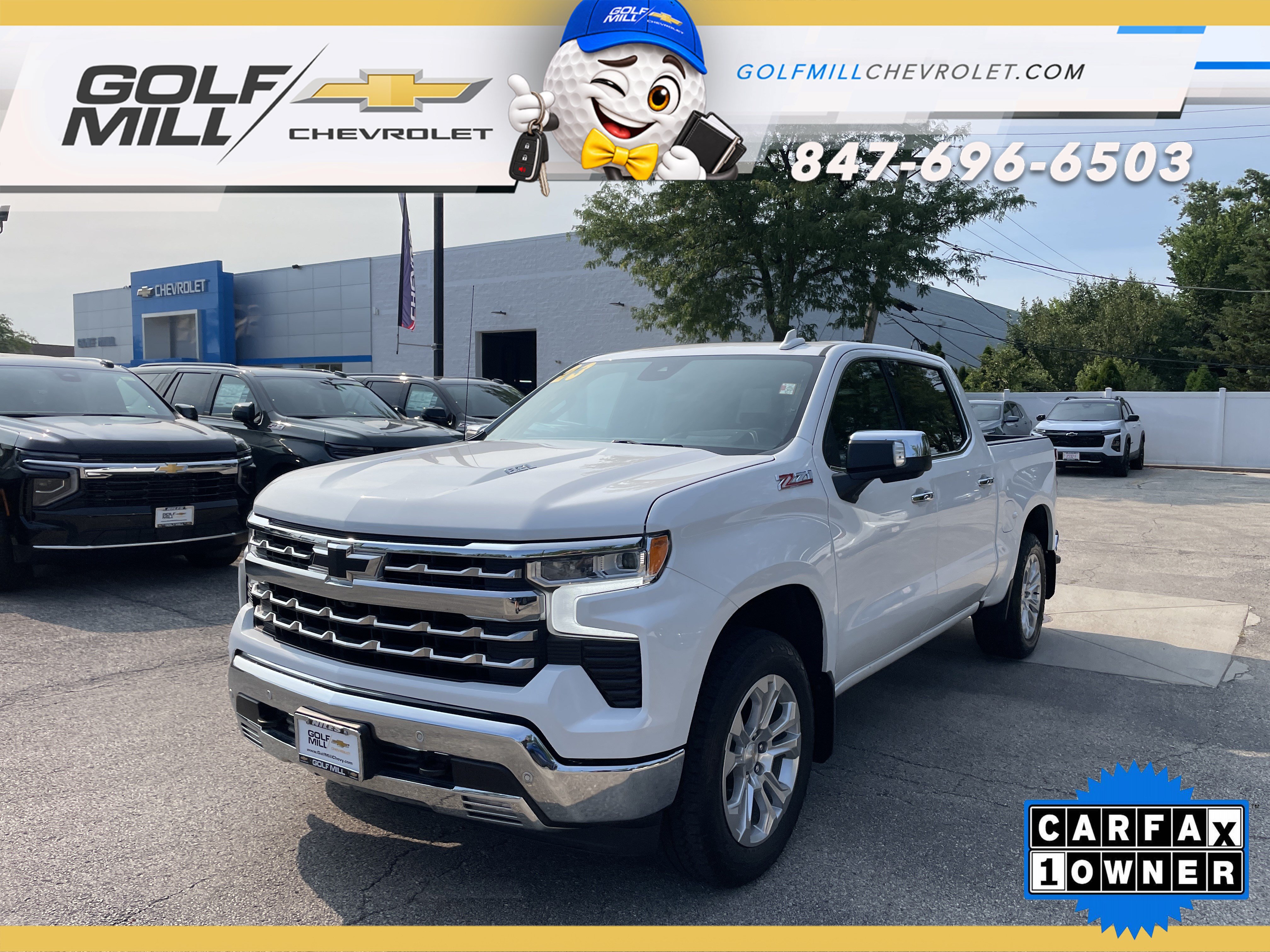 Used 2023 Chevrolet Silverado 1500 LTZ w/ Technology Package AWD/4WD image 1