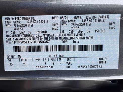 Used 2024 Ford F150 Lariat w/ Equipment Group 502A High AWD/4WD image 30