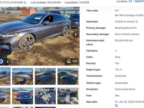 Used 2020 Honda Accord Sport image 49