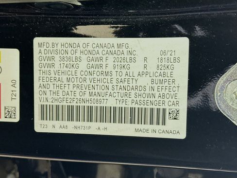 Used 2022 Honda Civic LX image 40